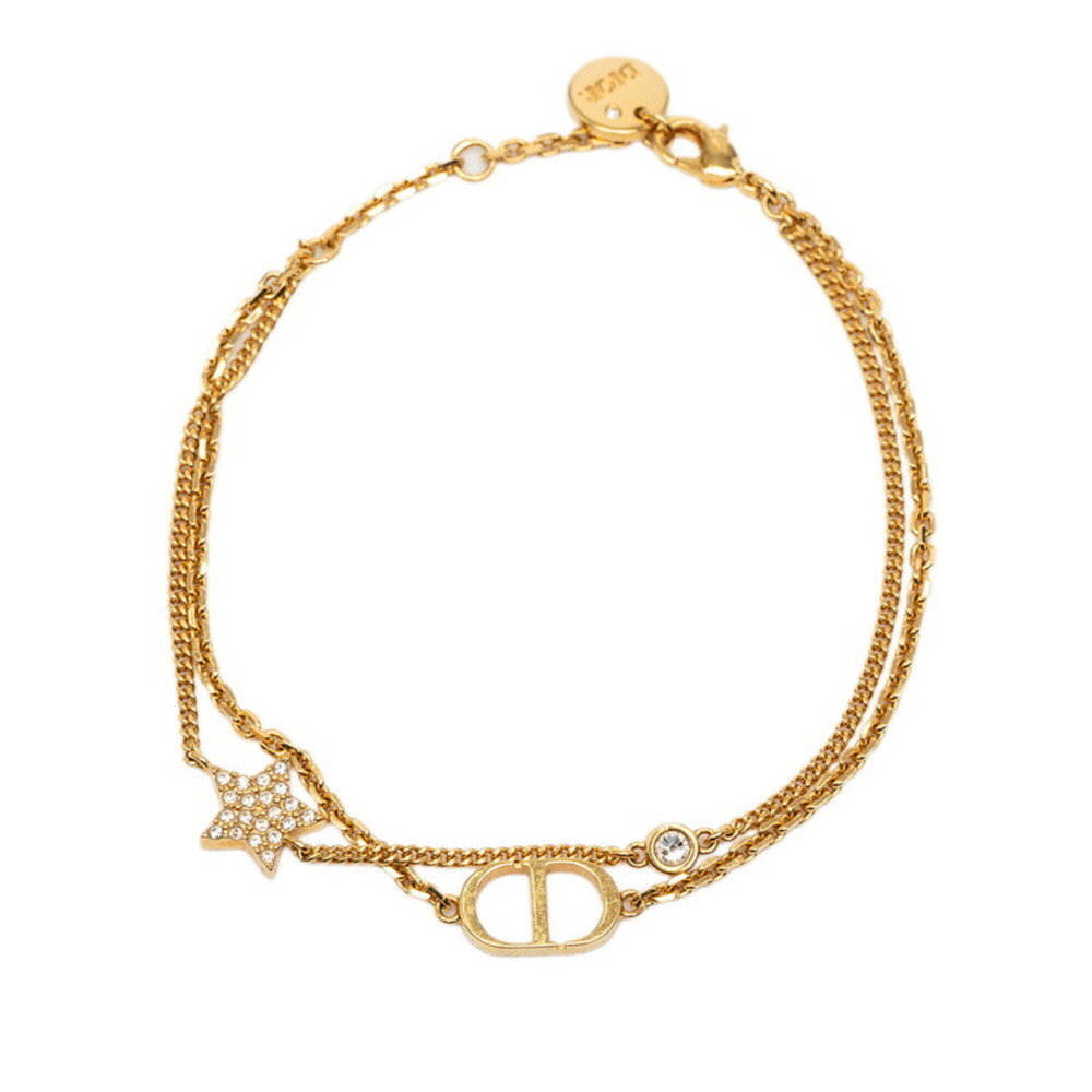 DIOR Gold Charm Bracelet